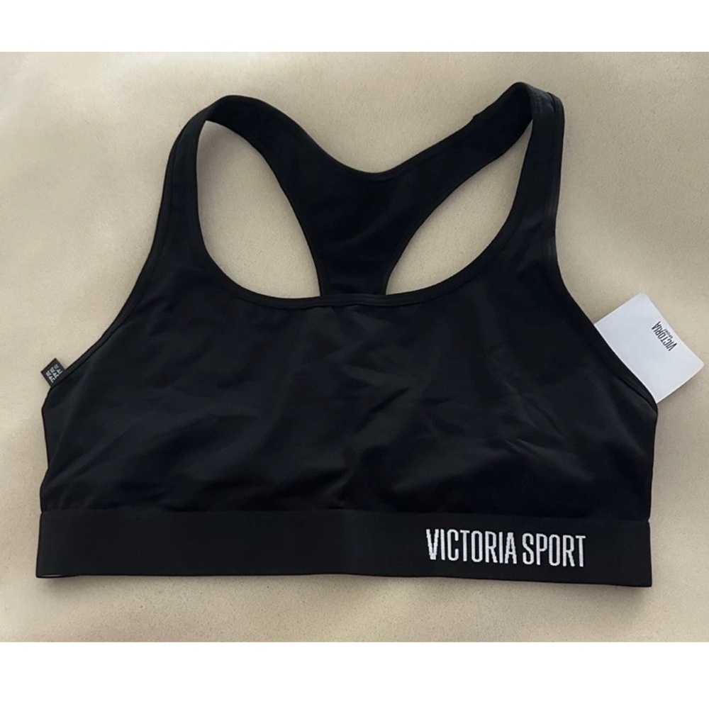 Victoria’s Secret Women's Black Racerback Sports Bra